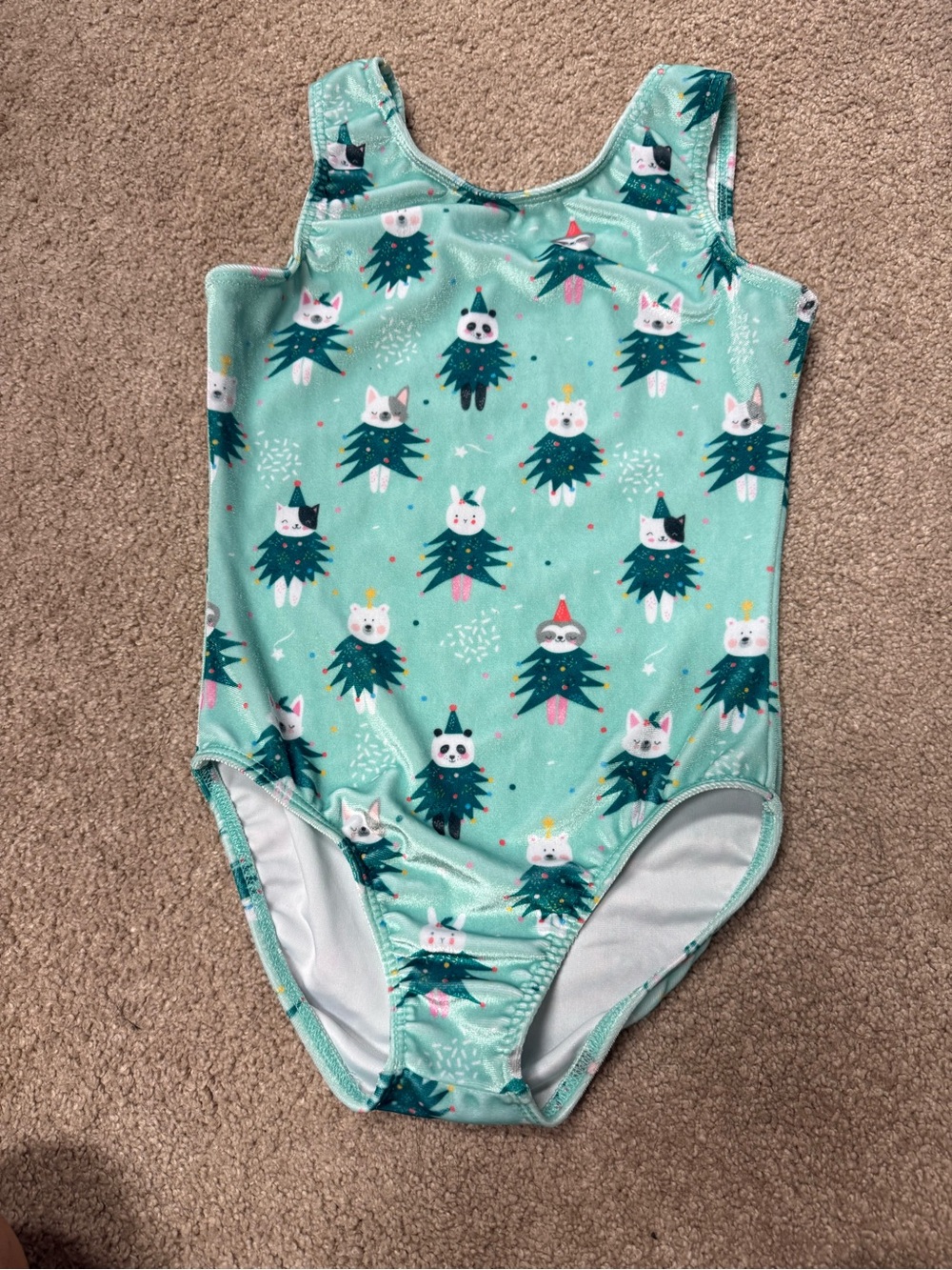 Like New Destira Christmas Leotard